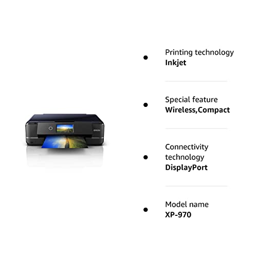 - Epson Expression Photo XP-970 A3 Multifunction Wireless Inkjet Printer -