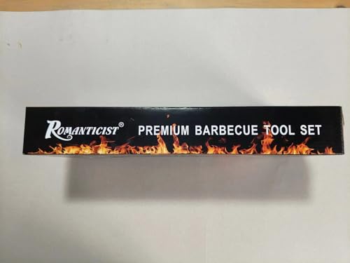 - ROMANTICIST 26pcs | Extra Thick Stainless Steel Grill Tool | Heavy Duty Grilling Accessories -