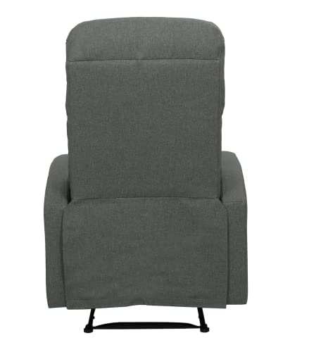 - EVRE Recliner Arm Chair | Adjustable Leg Rest | Reclining Functions Fabric -