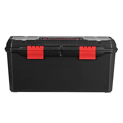 - Hardys Heavy Duty Small Plastic Tool Box | Multiple Compartment Toolbox Organiser -