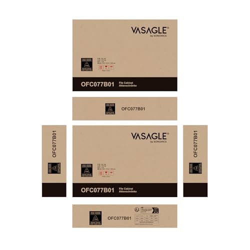 - VASAGLE Filing Cabinet Office File Cabinet -