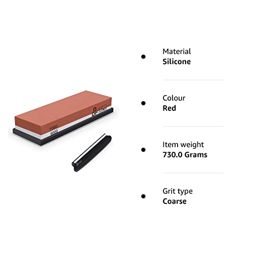- Sharpening Stone | DDF IohEF Whetstone grit 1000/6000 | Professional 2-in-1 Double-Sided -