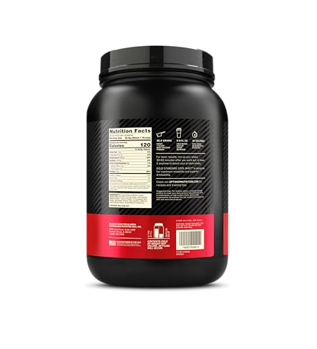 - Optimum Nutrition Gold Standard Whey Protein | Muscle Building Powder with Naturally Occurring Glutamine and Amino Acids -
