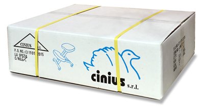 cinius Professional kneeling ergonomic chair without back, in several colours