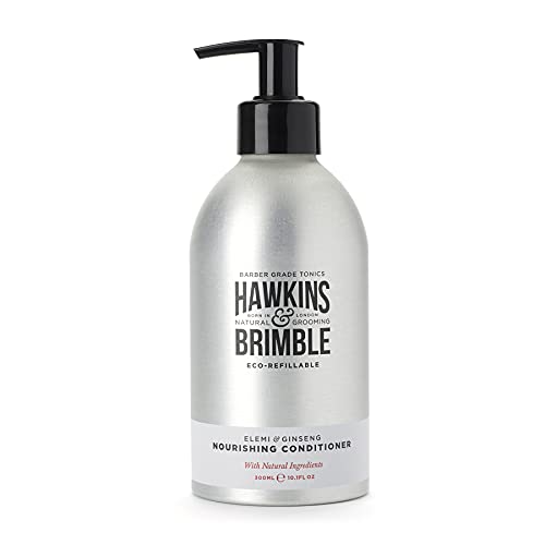 - Hawkins & Brimble Conditioner Eco-Refillable Bottle | 300ml | Conditioner For Men -