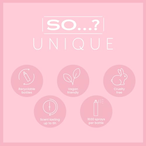 - So…? | Unique Grande Womens Mini Mist Gift Set | Body Mist Fragrance Spray (6x50ml) -