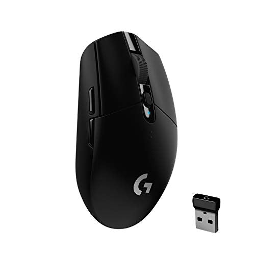 - Logitech G305 LIGHTSPEED Wireless Gaming Mouse | HERO 12K Sensor | 12,000 DPI | Lightweight | 6 Programmable Buttons -
