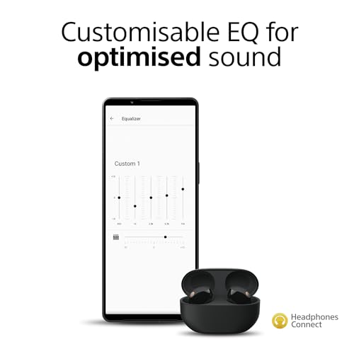 - Sony WF-1000XM5 Wireless Noise Cancelling Headphones With Bluetooth | In-ear Headphones | Black -