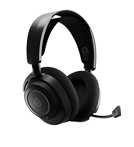 - SteelSeries | Arctis Nova 7 | Wireless Multi-Platform Gaming Headset | Dual Wireless 2.4GHz & Bluetooth | PC, PS5, Switch, Mobile -