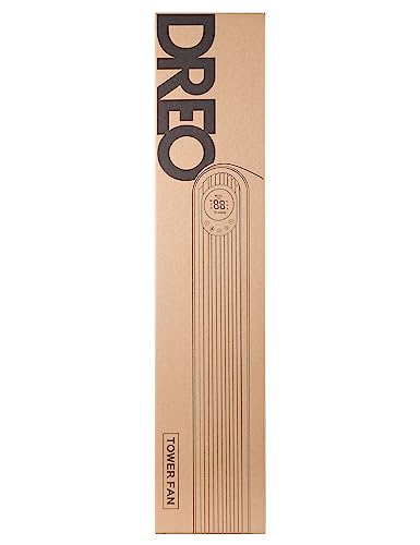 - Dreo 42 Inch Tower Fan, 6 Speeds Standing Fan | 7.3m/s Quiet Bladeless Cooling Fan | 90° Oscillating Electric Fan -