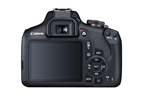 Canon EOS 2000D + EF-S 18-55mm III Lens - Easy-to-use DSLR Camera with a Versatile Lens, Ideal for Portraits and Landscapes