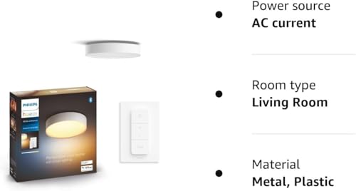 - Philips Hue NEW Infuse White and Colour Ambiance Smart Ceiling Light -