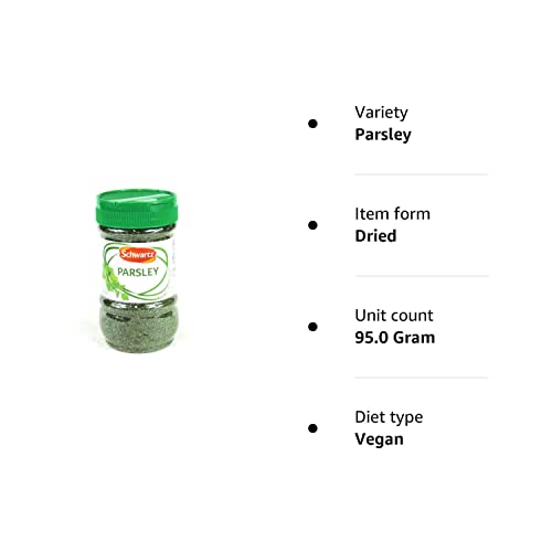 - Schwartz Herbs Dried Parsle | Light and Fresh Flavoured Herb Seasoning -