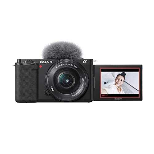 - Sony Alpha ZV-E10L | APS-C Mirrorless interchangable-lens | Vlog camera with 16-50mm lens -