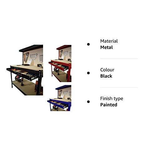 - Workbench With Pegboard Heavy Duty Garage Work Bench