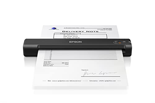 - Epson WorkForce ES-50 Mobile Document Scanner | Black | 10PPM | USB -