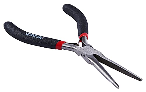 Amtech B3187 Mini Extra Long Nose PLIER with Spring