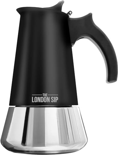 - The London Sip Moka Pot | Stovetop Coffee Maker | Italian Style Espresso Maker -