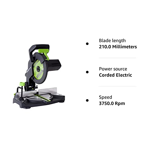 - Evolution Power Tools F210CMS Compound Mitre Saw | Multi-Material Multi-Purpose Cutting -