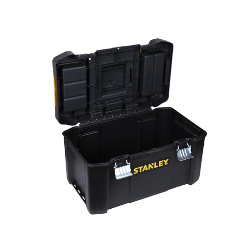 - STANLEY Essential Rolling Workshop Toolbox | 3 Tier | Stackable Units | STST1-80151 -