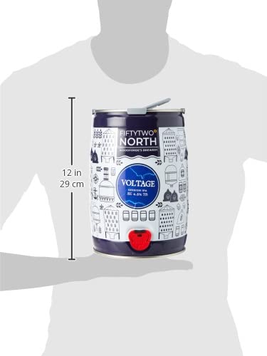 - Fifty Two Degrees North Voltage 5 Litre Mini Keg -