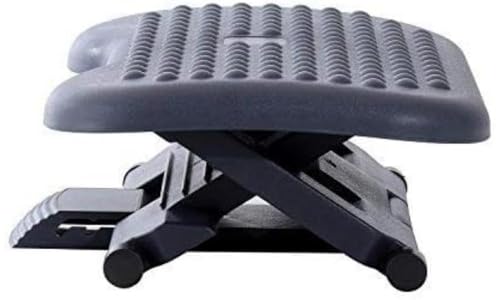 - HOMCOM Footrest | Adjustable Height & Angle Tilting -