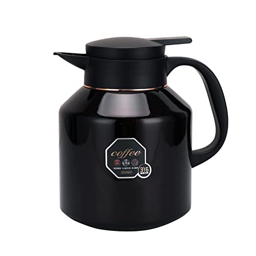 - HotTopStar 1.7L Thermal Coffee Carafe | Coffee Insulated Jug | Double-Wall Vacuum Coffee Pot -
