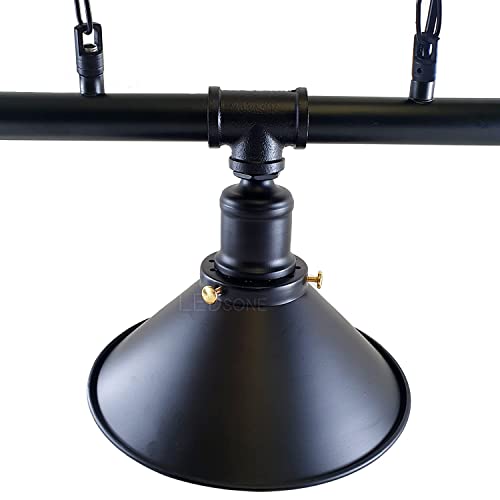 - LEDSone Industrial 3 Way Vintage Retro Style Steampunk Pipe Light Bar -