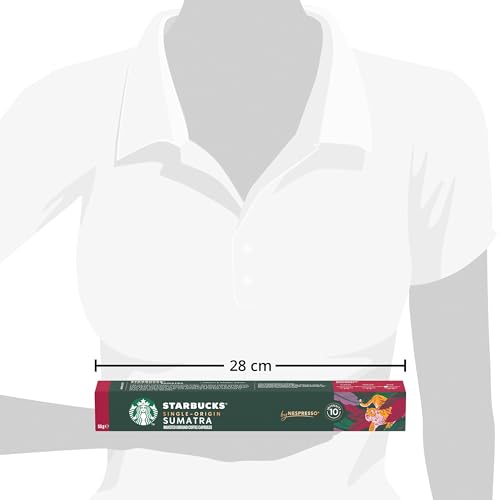 - STARBUCKS | Single-Origin Sumatra by Nespresso | Dark Roast | Coffee Capsules 6 x 10 -
