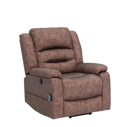 - Newly Upgraded Electric Lift Recliner Chair | USB Port and Padded Seat -