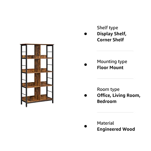- VASAGLE Bookcase, Bookshelf, Ladder -