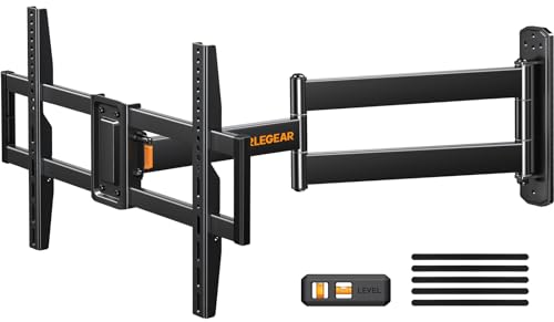 - PERLEGEAR TV Wall Bracket | 822 mm Long Arm for  | 32-75 Inch TVs | 45 kg -