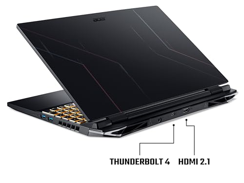 Acer Nitro 5 AN515-58 Gaming Laptop - Intel Core i7-12650H, 16GB, 1TB SSD, NVIDIA GeForce RTX 4060 8G, 15.6" FHD IPS 144Hz, Windows 11 , Black