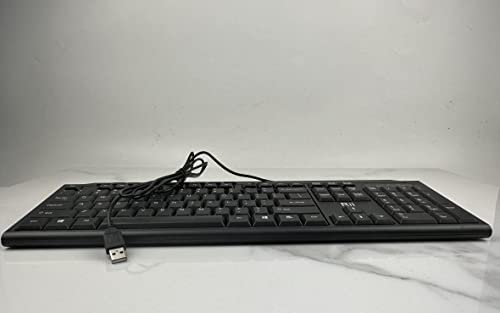 - Rii USB Wired Keyboard | Full Size Office Keyboard Compatible with Mac PC Tablet Windows & Android -