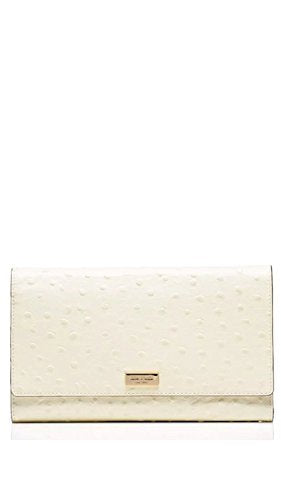 - Kate Spade Riverside Street Ostrich Phoenix Wallet | Beige -