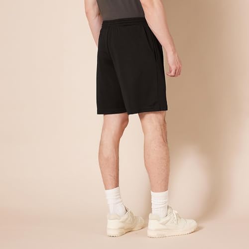 Amazon Essentials Men's Performance Tech Loose-Fit Shorts (Available in Big & Tall), Pack of 2, Black, M
