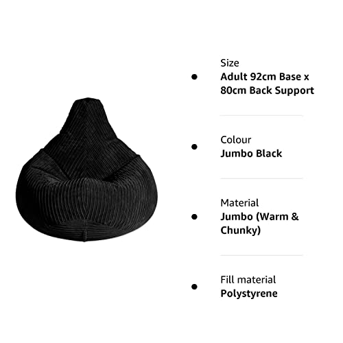 - Gilda ® Highback Gamer Beanbag Chair | Amazing Back Support -