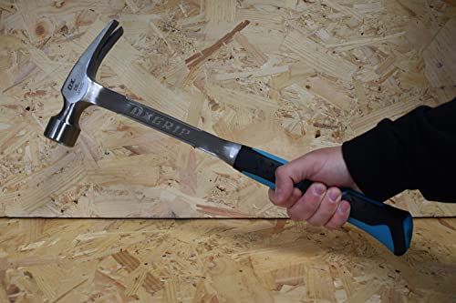 - OX OX-P082328 | Straight Claw Framing Hammer | Smooth Face | 28 Oz -
