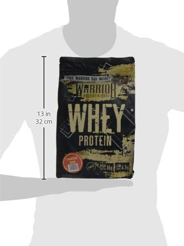 - Warrior Whey Protein Powder – Up to 36g* of Protein Per Shake