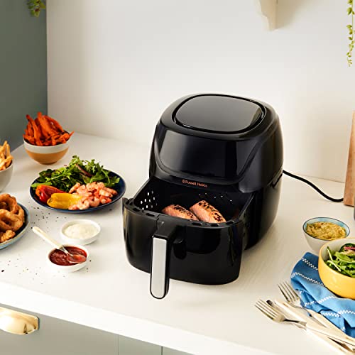 - Russell Hobbs 4L Rapid Digital Air Fryer | 7 Cooking Functions | 10 Programs -