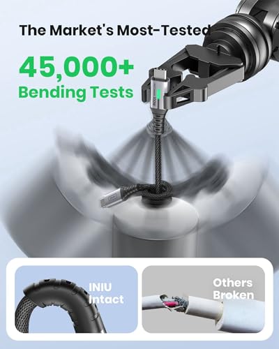 - INIU USB C to USB C Charger Cable | 2m | Type C Cable Fast Charging -