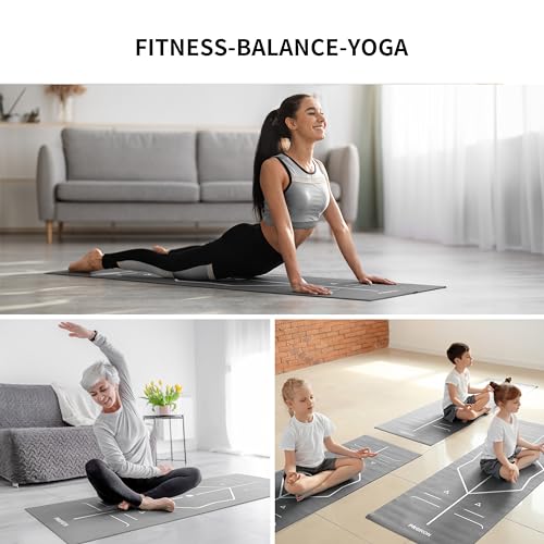 - PROIRON Yoga Mats | Alignment and Carrying Bag | Exercise Fitness Mat -