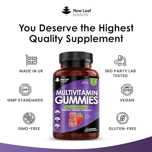 - Multivitamin Gummies High Strength | Vegetarian +14 Essential Vitamins -