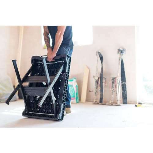 - Stanley FatMax Foldable Workbench | 455kg Load | Metal legs For Maximum stability | FMST1-75672 -