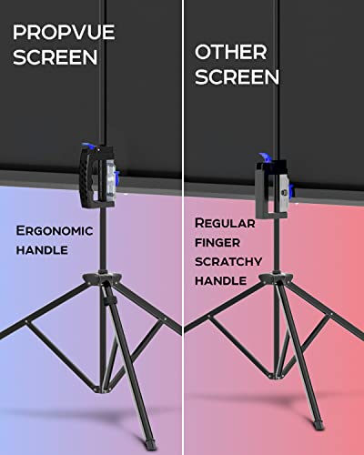 - Projector Screen with Stand 100 inch | Indoor and Outdoor Projection Screen -