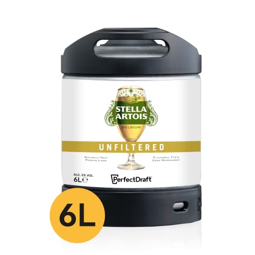 - PerfectDraft Stella Artois Unfiltered Beer Keg for PerfectDraft Machine | 6 Litre -