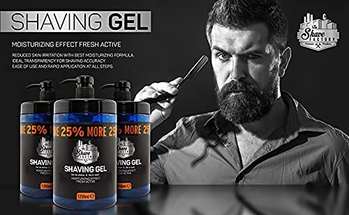 - The Shave Factory Shaving Gel | Moisturizing Effect Fresh Active Product -