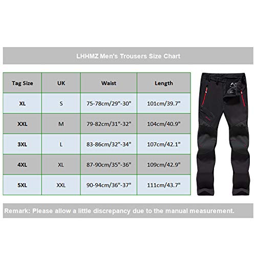 - LHHMZ Hiking Trousers | Outdoor Water-repellent Breathable Walking Trousers -