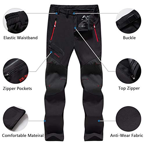 - LHHMZ Hiking Trousers | Outdoor Water-repellent Breathable Walking Trousers -