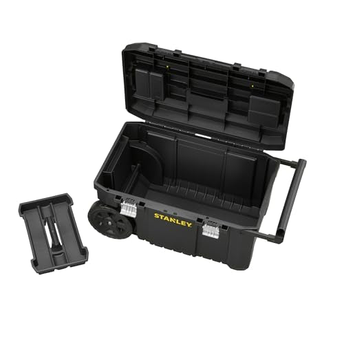 - STANLEY Rolling Toolbox Chest | Heavy Duty Metal Latch -